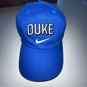 Nike Duke Blue Hat One Size Adjustable Back
